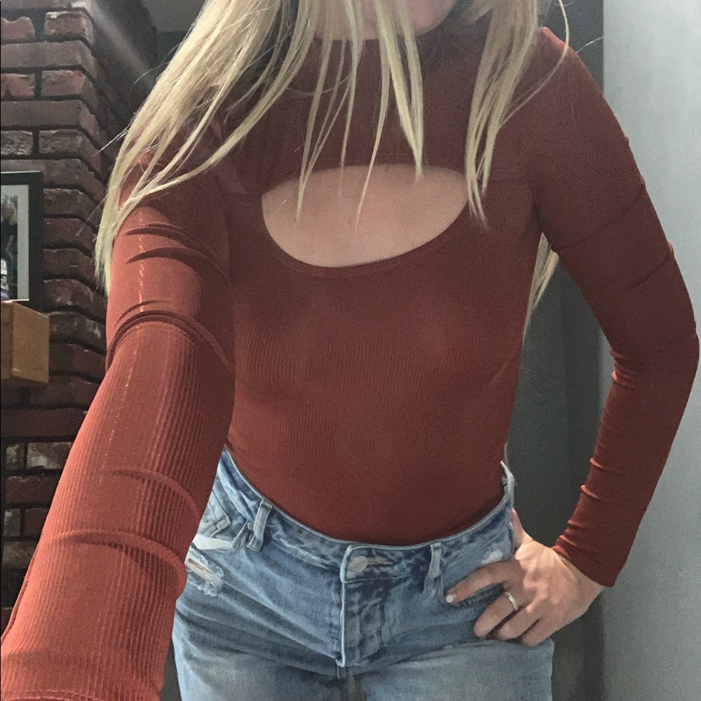 Burnt orange body suit - Picture 2 of 4